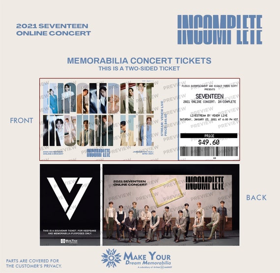 Seventeen online concert 2021 free