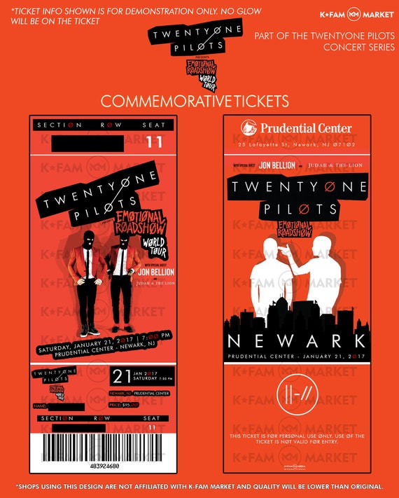 Twenty One Pilots 2024 Tour Ticket Prices Teddy Gennifer