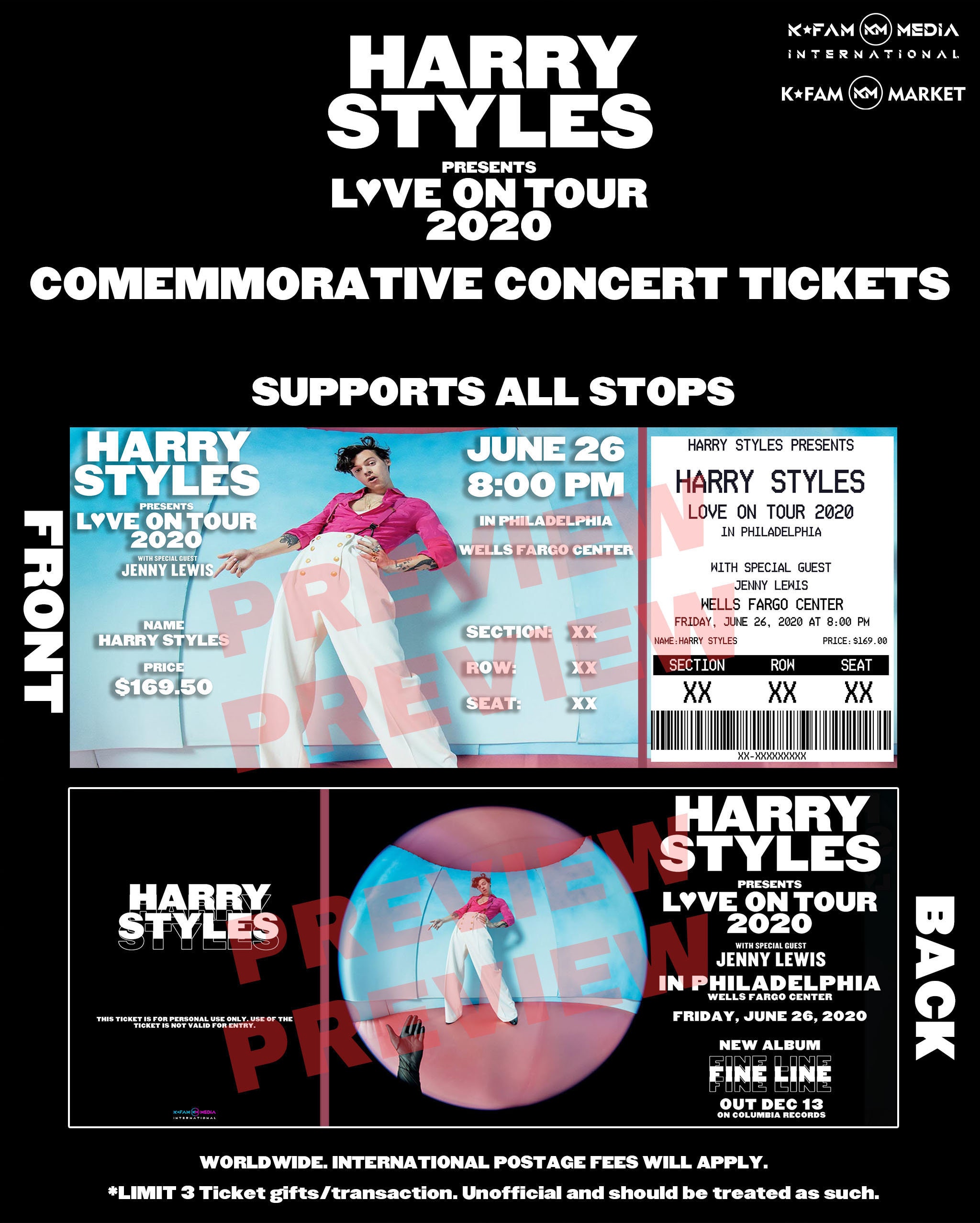 harry styles love on tour outfits 2021