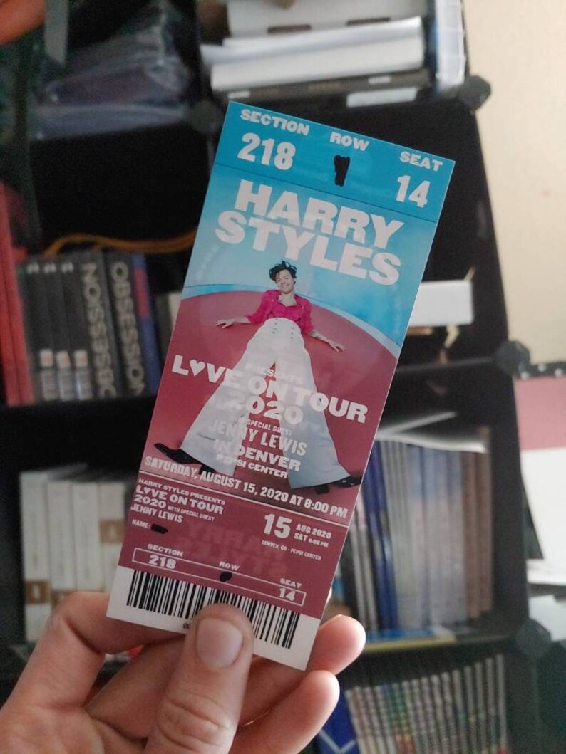 Harry Styles Presents Love On Tour 2020 2021 Commemorative ...