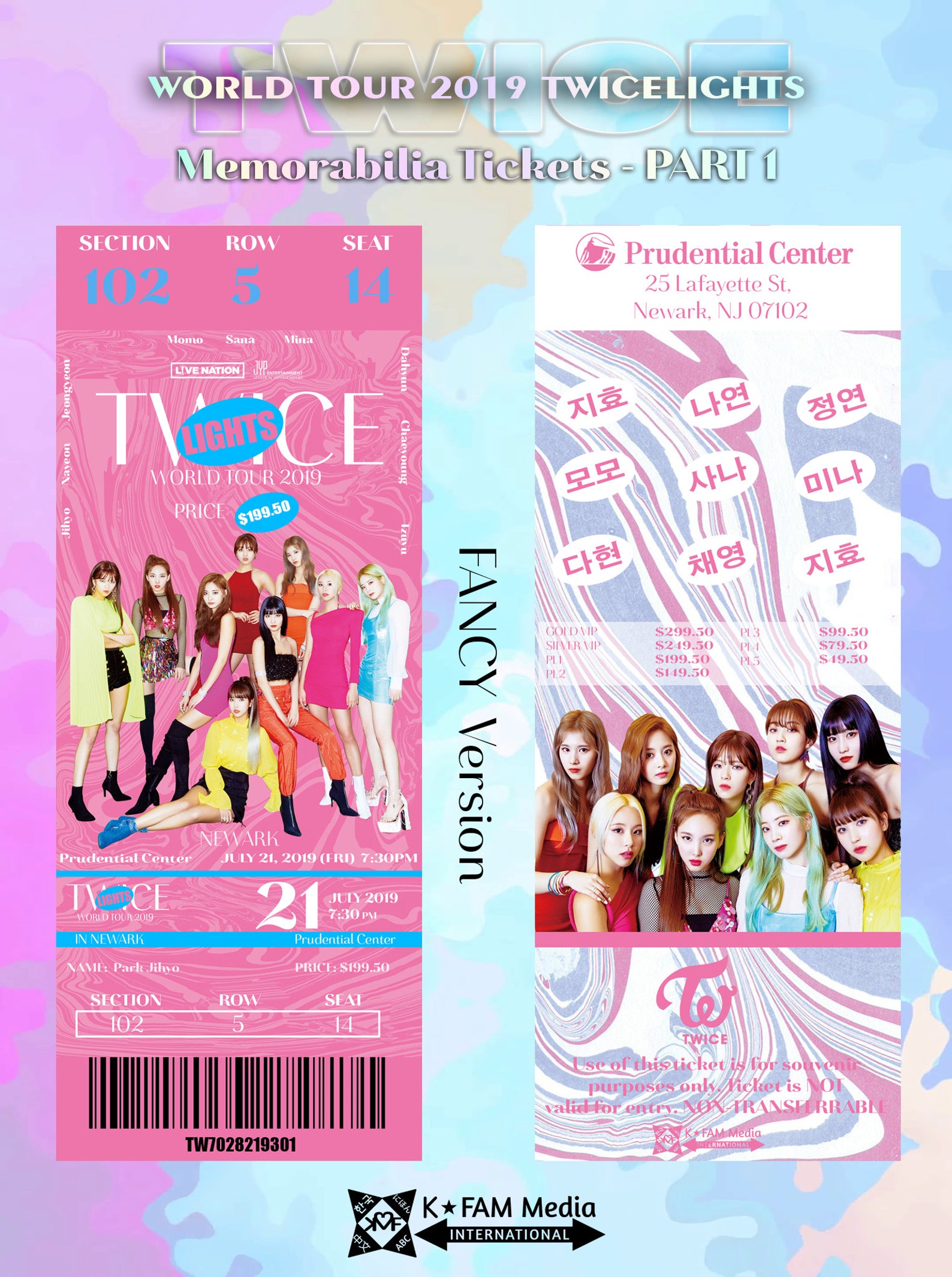 TWICE World Tour 2019: TWICELIGHTS Kpop Memorabilia Concert | Etsy