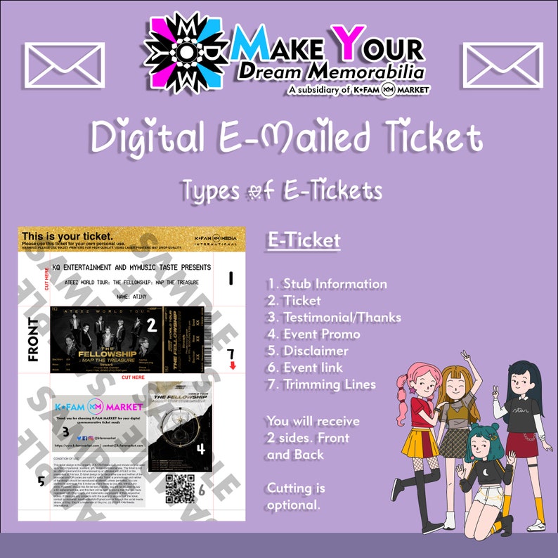 Updated! Map of the Soul ONE Online Memorabilia Tickets
