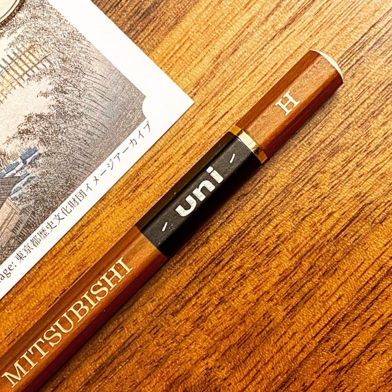 Vintage Mitsubishi Uni Natural | Natural Wood Pencil | Rare