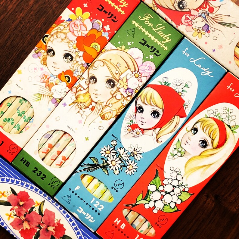 Colleen Makoto Floral 6-Pencil Sampler Set