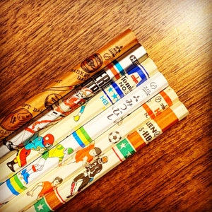 Vintage Sports HB Pencil Gift Set by Mitsubishi, Tombow and Colleen with JISMark - 6 Rare Vintage Pencils High Quality Japanese Graphite