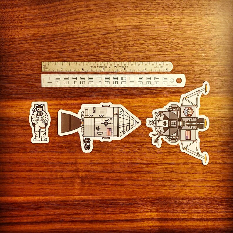 Kamikokuen back to the Moon 2024 Sticker and Etsy