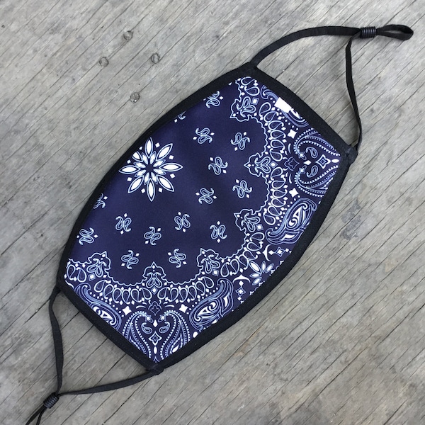 Face Mask Bandana Etsy