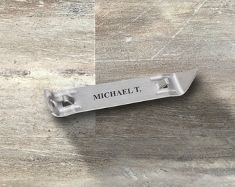 Groomsman Gift, Personalized Church Key Bottle Opener & Can Tapper, Custom Engraved, Wedding Party, Bridal Party, Bachelor Party