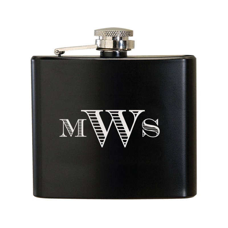Personalized 5 Oz. Flask Engraved Flask Personalized Flask Etsy