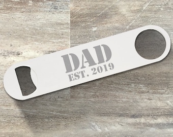Gift for Dad, Personalized Paddle Bottle Opener, Custom Engraved, Father's Day Gift, Dad Bottle Opener, Father's Day Bottle Opener