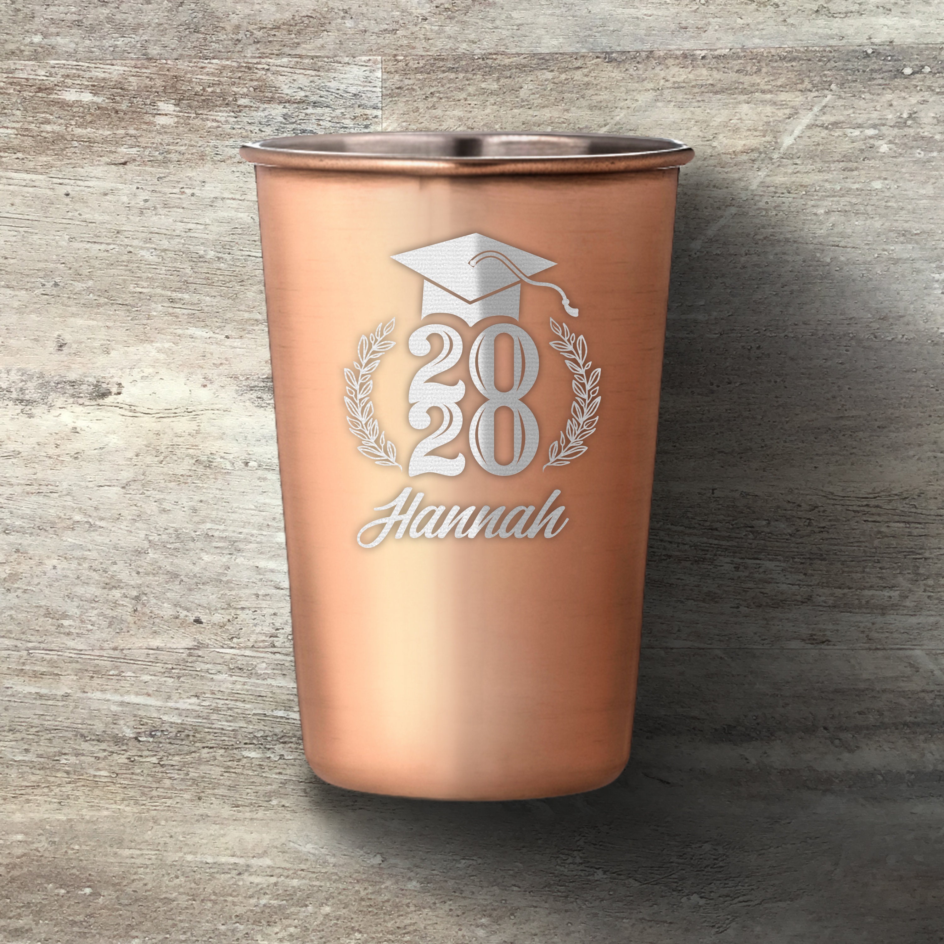 Graduation Gift, Personalized Pint Glass Cup, Custom Engraved Beer Bar ...