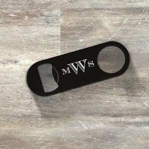 Regalo de novio, Abridor de botellas de paleta corta personalizado, Regalo de fiesta de bodas, Fiesta nupcial, Despedida de soltero, Llave de bar, Abridor de velocidad de camarero