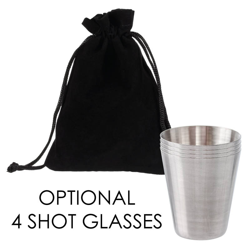 Personalized 6 Oz. Black Leather Flask Engraved Flask Etsy