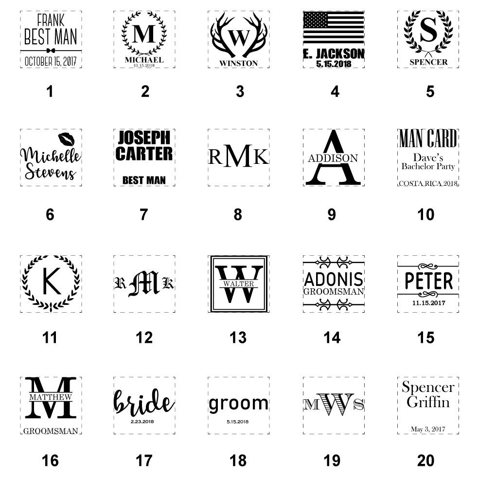 Set 7 Apribottiglie Personalizzati A Forma Di Carta Di Credito - Regalo Uomo Matrimonio E Addio Al Celibato In Acciaio Inox - 4