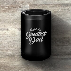 Gift for Dad, Personalized Can Cooler Tumbler, Custom Engraved Mug Cup, Dad Designs, Father's Day Gift, Dad Coffee Mug, Father's Day Mug image 9