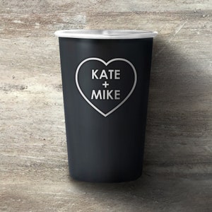 Valentine&#39;s Day Gift, Personalized Pint Glass Cup, Custom Engraved Beer Glasses, Valentine&#39;s Gift For Her, Gift For Him, Anniversary Gift