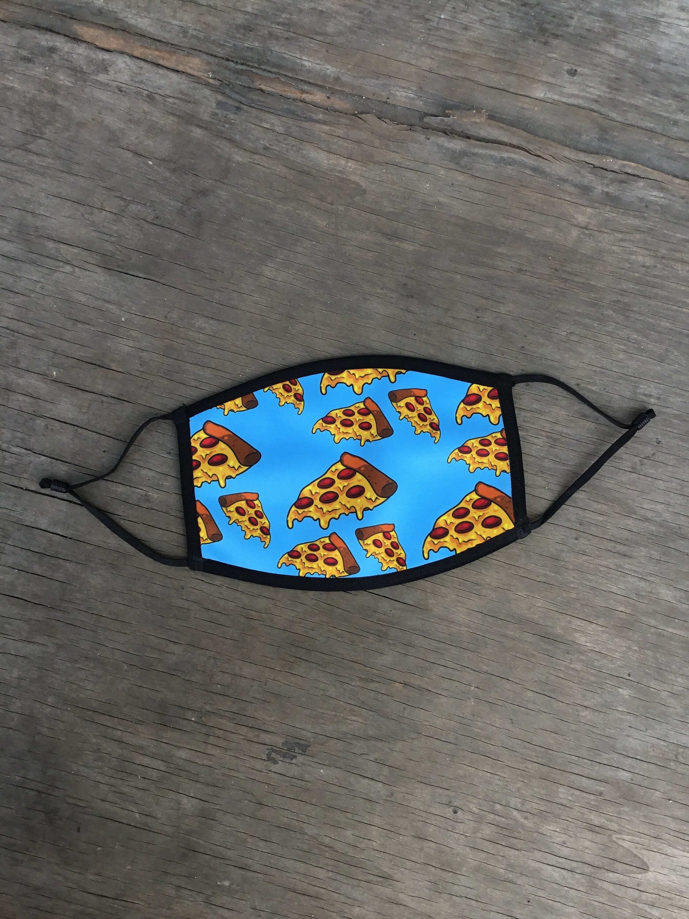 Pizza Face Mask Reusable Cotton Face Mask With Elastic Ear Etsy Australia