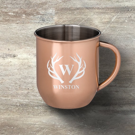 Personalized Copper Moscow Mule Mug, Copper Mug, Moscow Mule