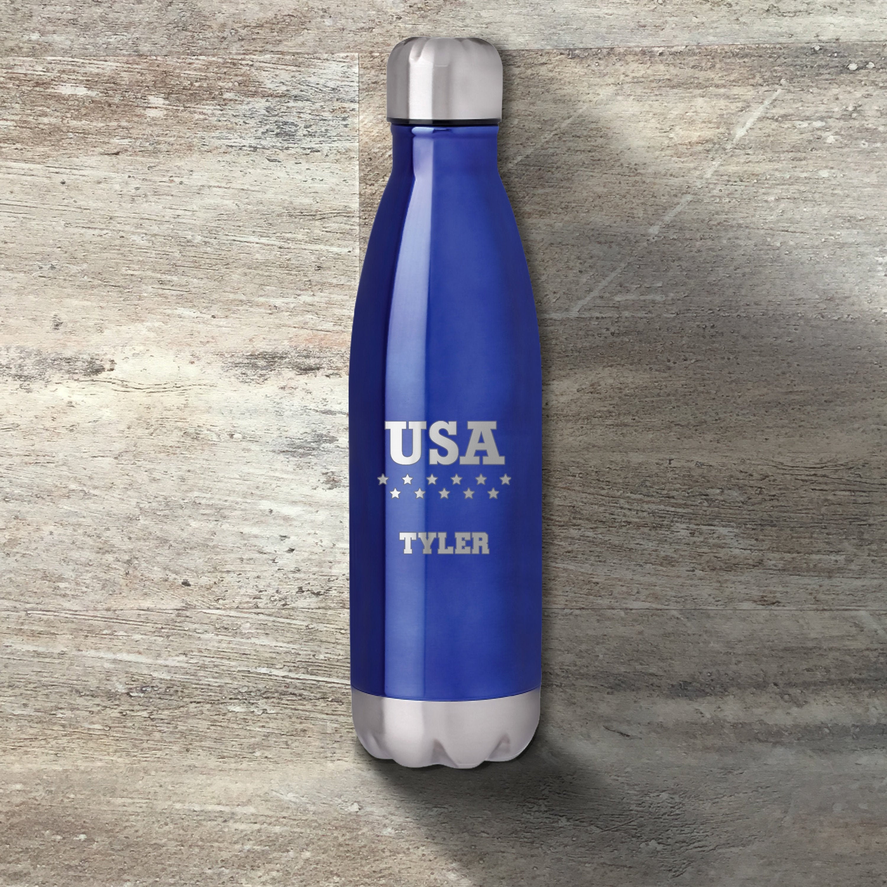 Faded Flag Insulated Squeeze Bottle (30 oz)
