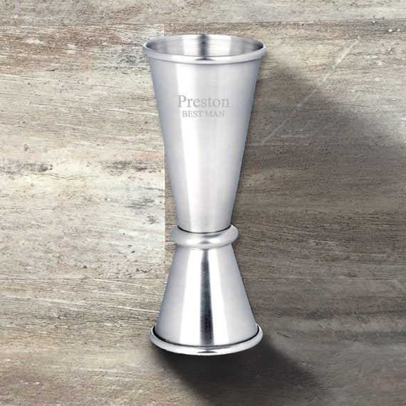 1/2 oz Measure Cup Double Cocktail Jigger with Measurements Scale Inside