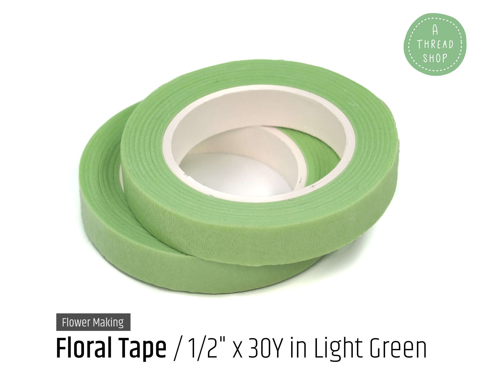 Buy 1/2 X 30 Yard Light Green Floral Tape Flower Marking Supplies Online in  India 