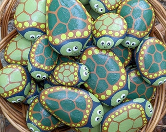 Turtle Painted Rocks