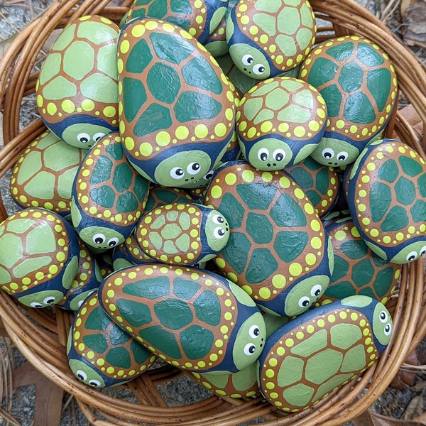 Turtle Painted Rocks
