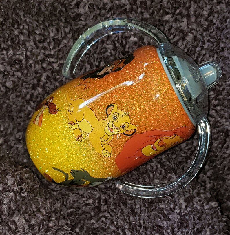 Adorable Lion King Sippy Cup Etsy