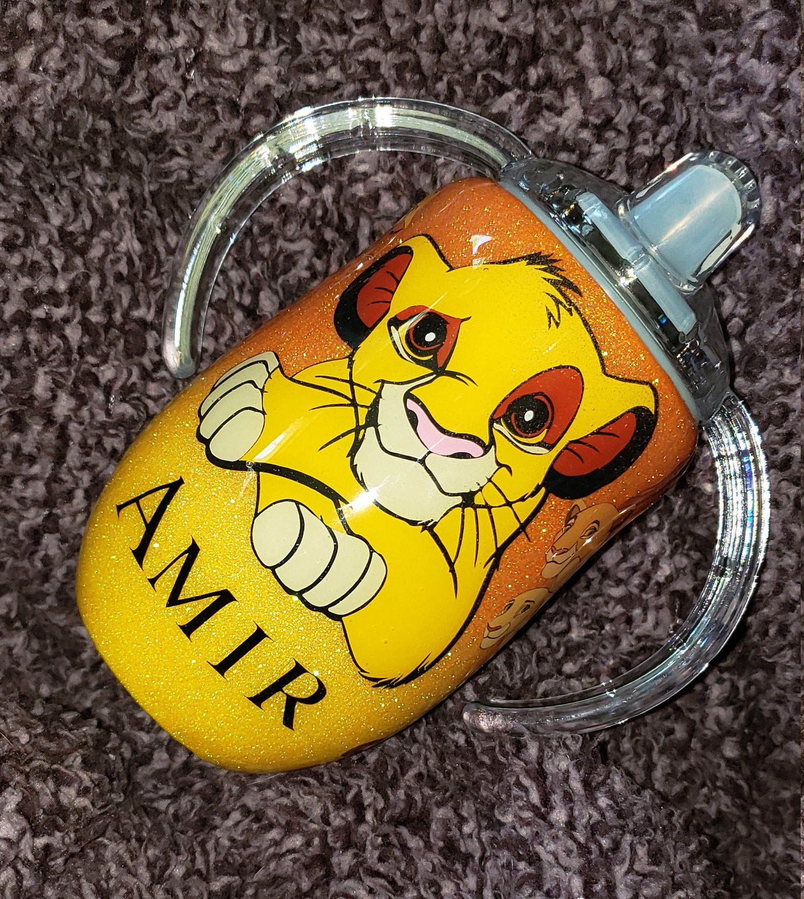 Adorable Lion King Sippy Cup Etsy
