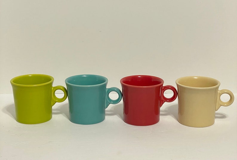 Vintage HLC Fiestaware Dinnerware Mug assorted colors Etsy