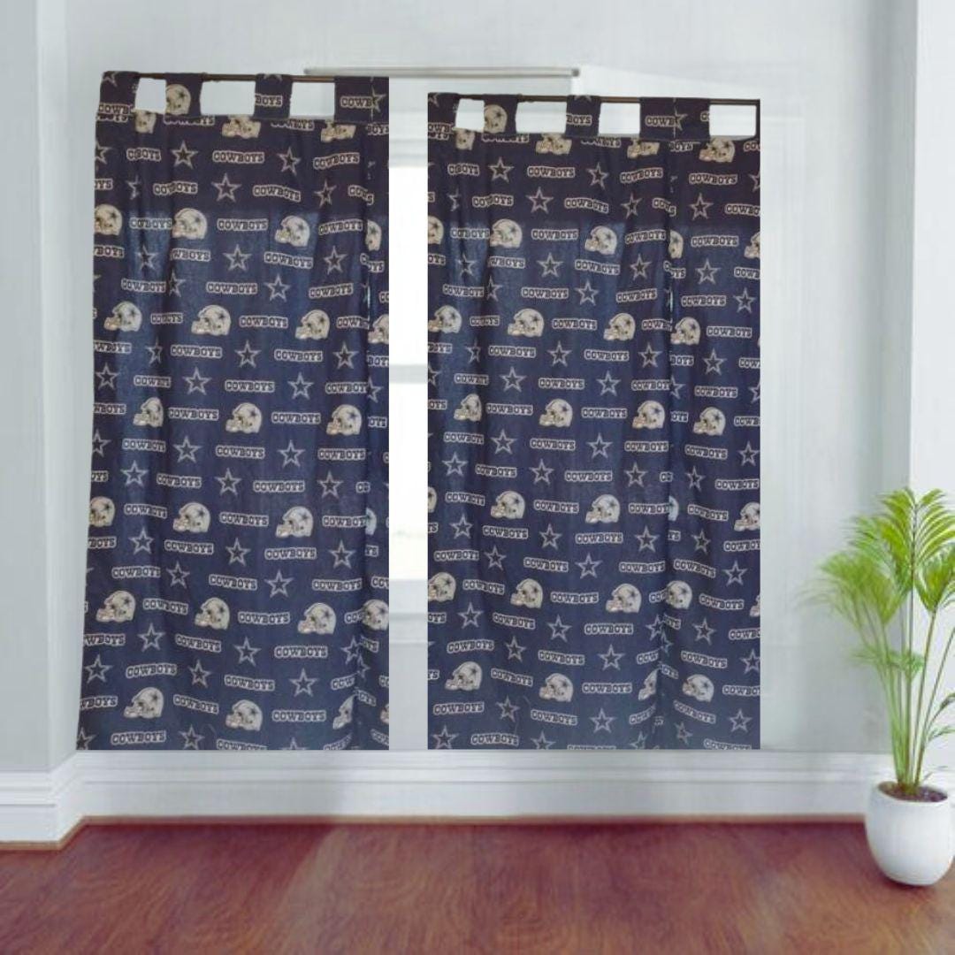 Dallas Cowboys Shower Curtain Etsy
