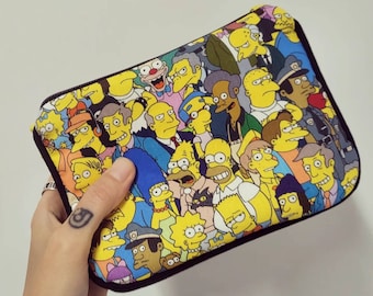 The Simpson zipper pouch