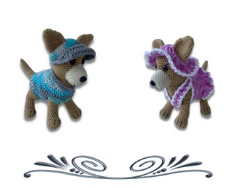 Amigurumi Dog Pattern, Crochet Dog Pattern, Crochet Amigurumi