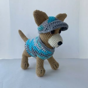 Amigurumi Dog Pattern, Crochet Dog Pattern, Crochet Amigurumi image 4