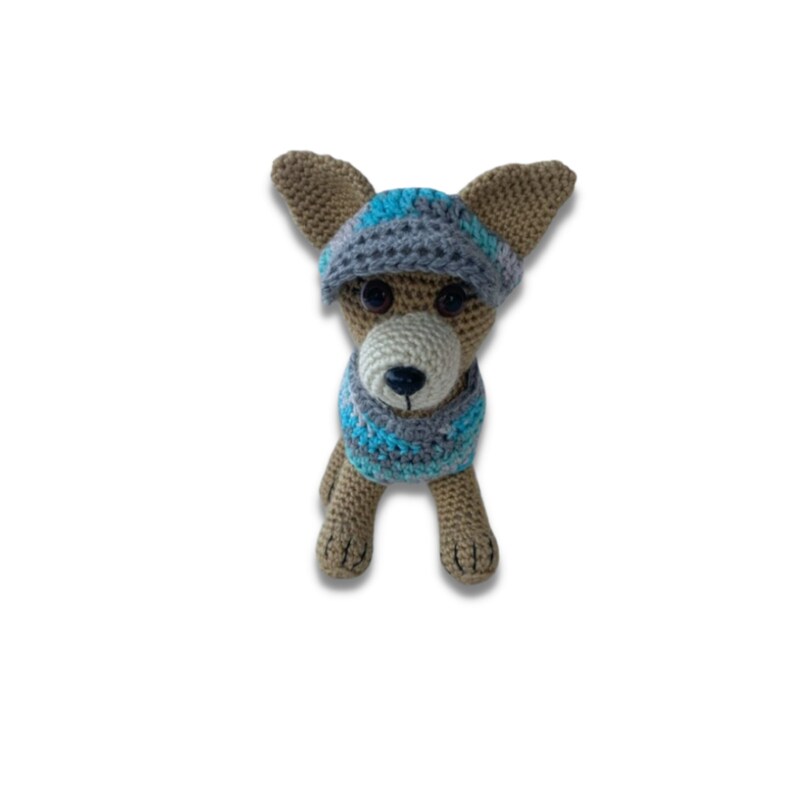 Amigurumi Dog Pattern, Crochet Dog Pattern, Crochet Amigurumi image 6
