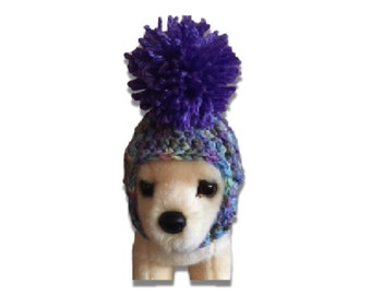 Chihuahua hat, Crochet dog hats, Small Dog Hats, Dog Hats, Chihuahua Lover Gift, Hua Headwarmer, Ribbed Hat