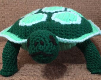 Crochet Pattern, Turtle Crochet Pattern , Crochet Turtle, Crochet pillow pattern, Crochet Turtle Pillow