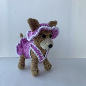 Amigurumi Dog Pattern, Crochet Dog Pattern, Crochet Amigurumi image 3