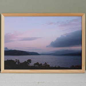 Schottland Sonnenuntergang, MA500, 35 mm A4 Foto-Druck
