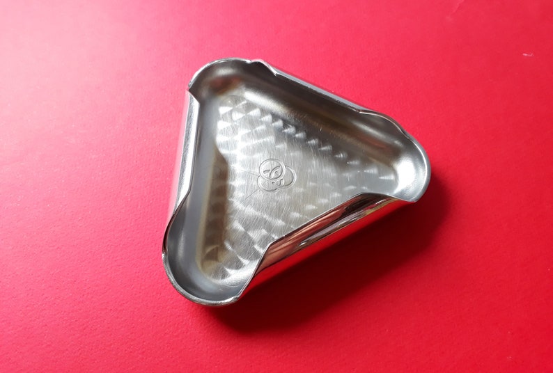 Steel vintage ashtrays Krupp brand