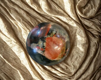 African Bloodstone Sphere - 3 Inch Crystal Ball