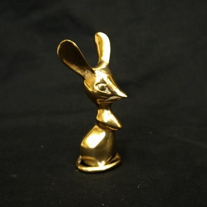 brass figurine mouse vintage brass statue mouse gold sweet mouse brass ornament collectors