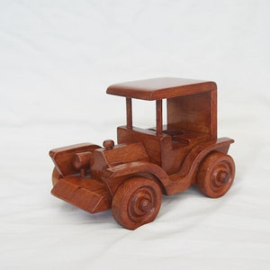 wooden car model or old wooden car toy vintage hand crafted wood car retro car model old car display car handmade wooden car collectors