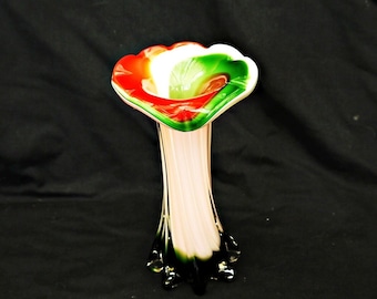 ヴィンテージ大理石オニキス花瓶：手彫りの脚付き石花瓶 - Etsy 日本