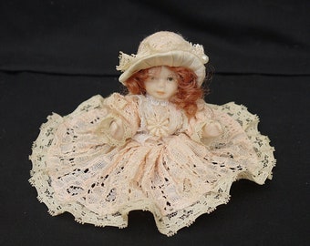 vintage small porcelain dolls