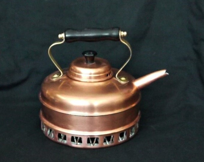 Copper Kettle 2l Vintage Antique Copper Brass Kettle Copper Tea Kettle