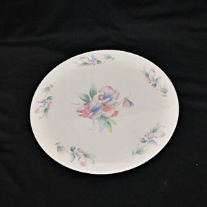 Aynsley Little Sweetheart large cake tray vintage bone china round cake plate serving plate collectable England fine bone china circle tray