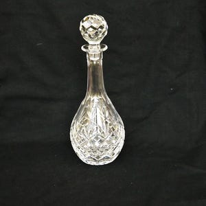 vintage cut crystal decanter solid crystal cut glass carafe drink server large decanter liqueur whisky carafe sherry carafe  bar accessories