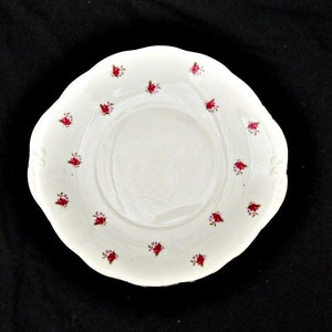 Royal Crown cake plate vintage  bone china  large plate with handle  rese desing serving plate kitchen porcelain cake plate