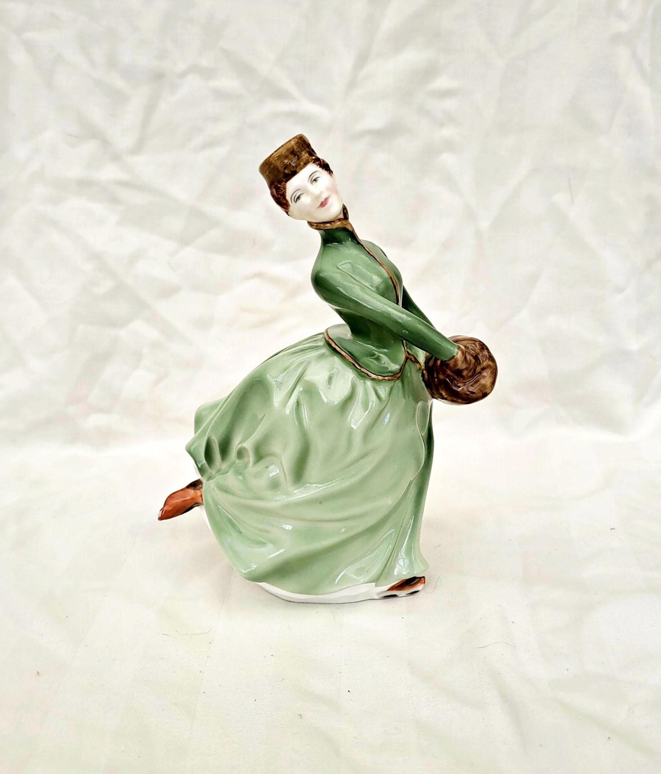 Royal Doulton Green Lady - Etsy